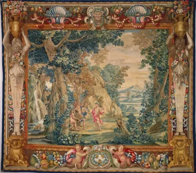 Apollon et ses compagnons écorchant Marsyas